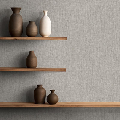 Hohenberger - Textile Plain Taupe / Rollo 5 m2