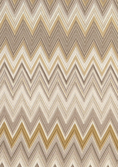 Zigzag Multicolore Beige & Cream