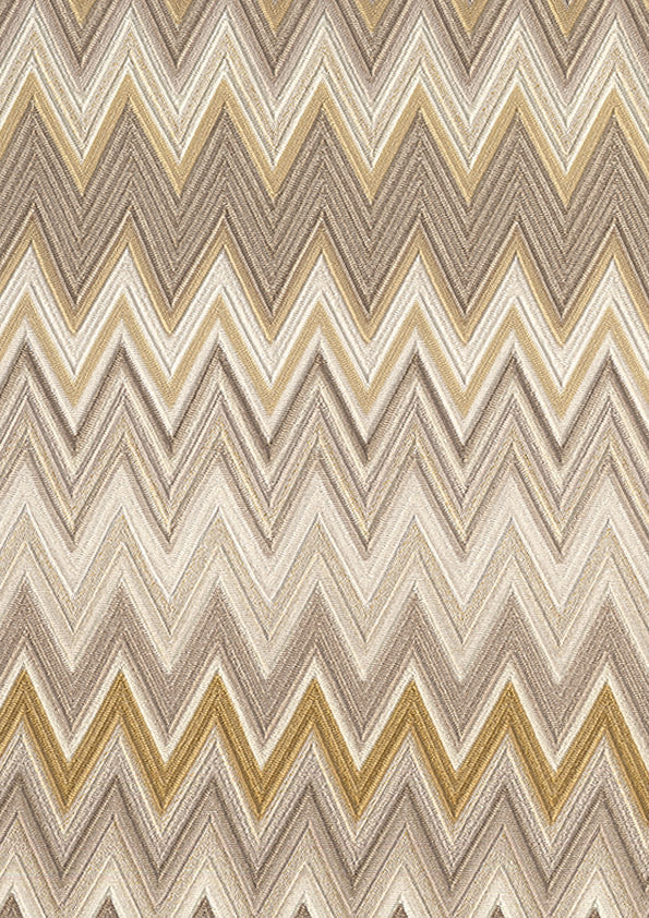 Zigzag Multicolore Beige & Cream